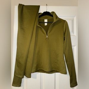 H&M leggings and zip top